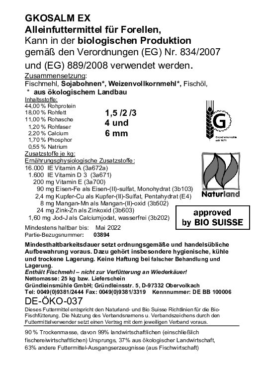 KGO SALM EX Mast 3,0 mm