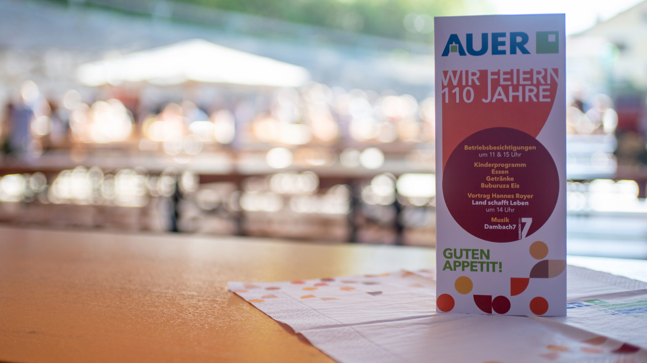 Jubiläumsfest – 110 Jahre Auer Mühle